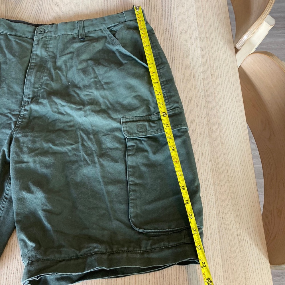 Boy Scouts of America Cargo Shorts Mens 38 Green Convertible Pants Shorts Only - Picture 9 of 15